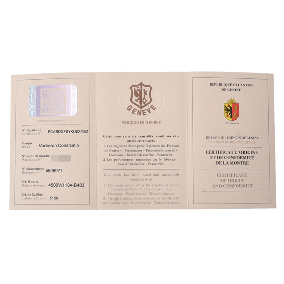 Vacheron Constantin Overseas Automatic Stainless Steel Men's Watch 4500V/110A... - Picture 2 of 12